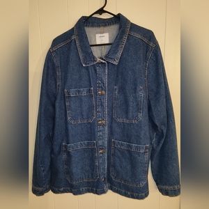 XXL Old Navy Denim Chore Jacket - Never Worn!